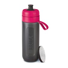 Image of Brita Fill & Go Active Water Filter Bottle With 1 MicroDisc Filter 600ml - Pink