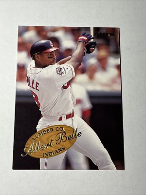 1995 Fleer Lumber Company Insert Albert Belle