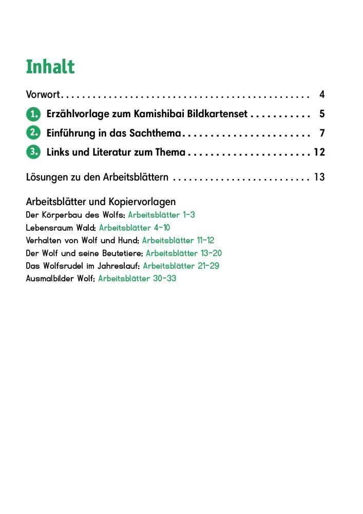 Thumbnail - Arbeitsmaterial Grundschule. Sachunterricht. Der Wolf. | Katharina