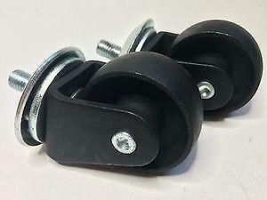 Floor Jack Casters 2 Pc Set All Steel Fits Atd Cornwell Mac Tools Matco