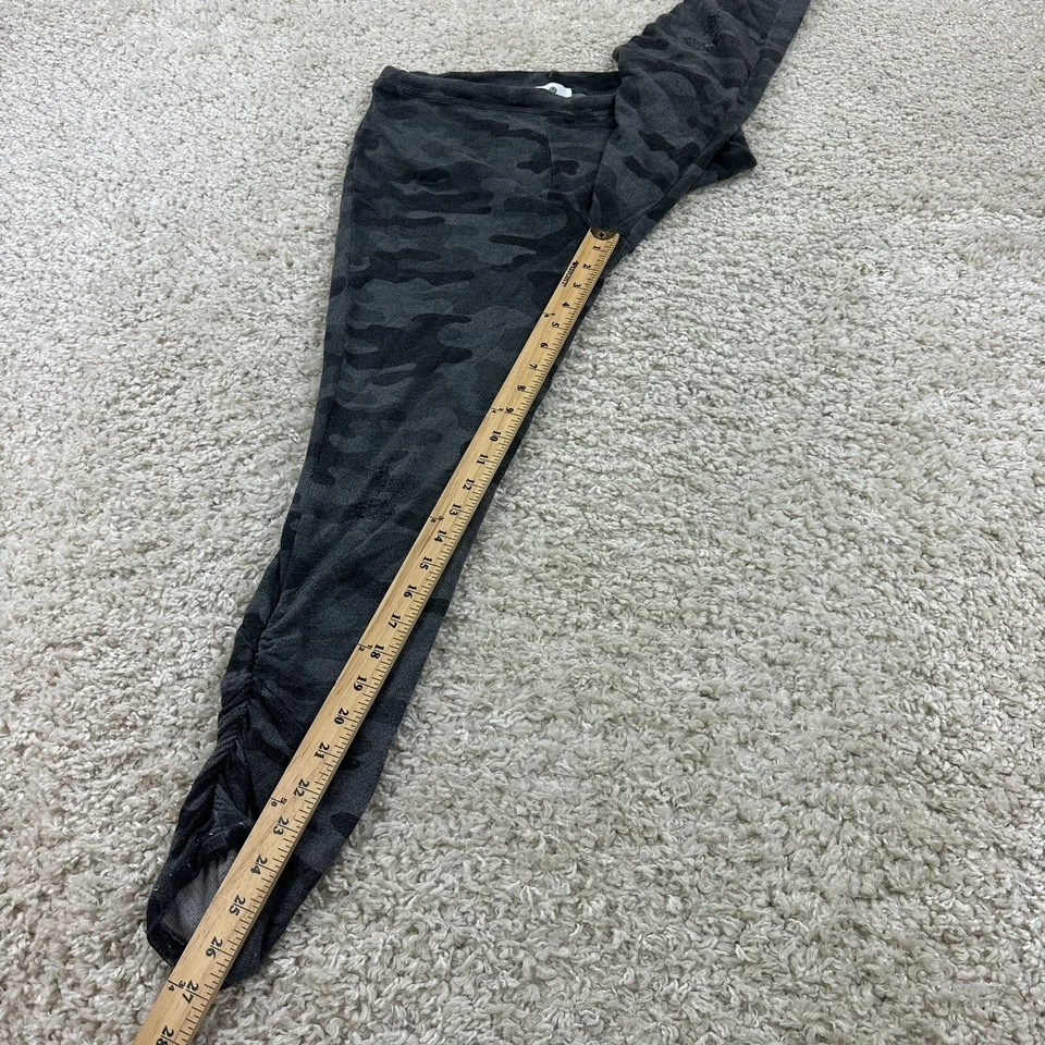 Leggings camuflados Sundry para mujer talla 1 grises negros acanalados al tobillo suaves elásticos Foto 3 de 4