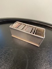 VINTAGE Airequipt SLIDE TRAY with 23 40s 50s auto car boat landscape photo slide