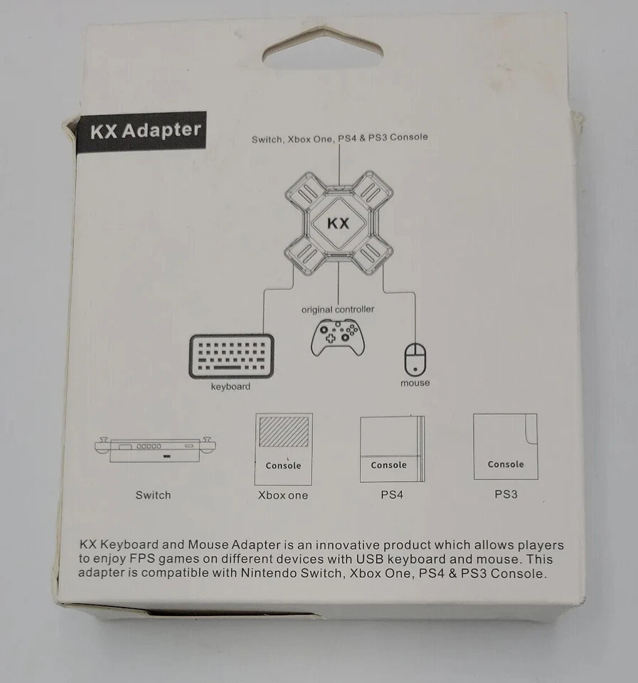 Keyboard Mouse Adapter Portable Converter For Switch X-Box Ps4 Ps3 - Image 2 of 4