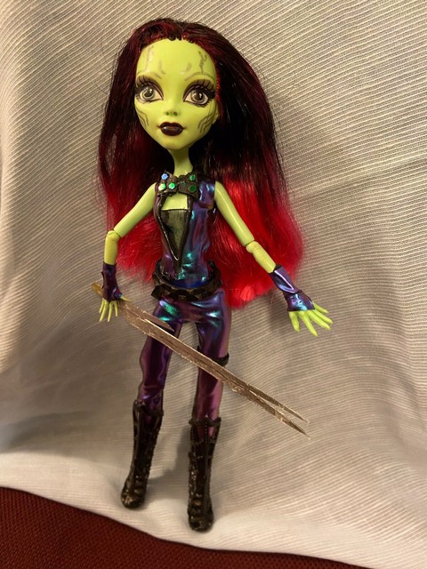 OOAK Gamora Doll Guardians of Galaxy Handmade Collector Custom Repaint monster | eBay