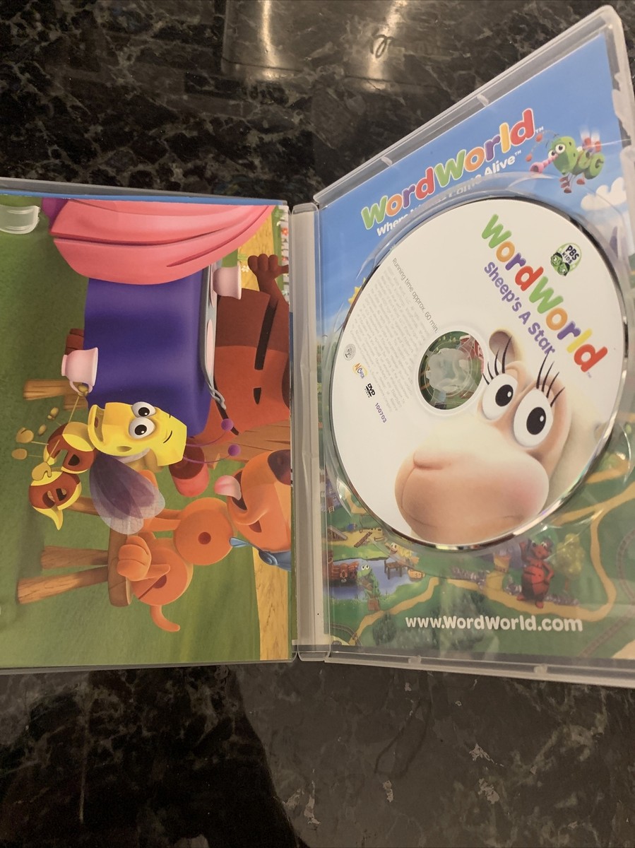 PBS Word World: Sheep's a Star (DVD,2008) Mini Poster 843501007037