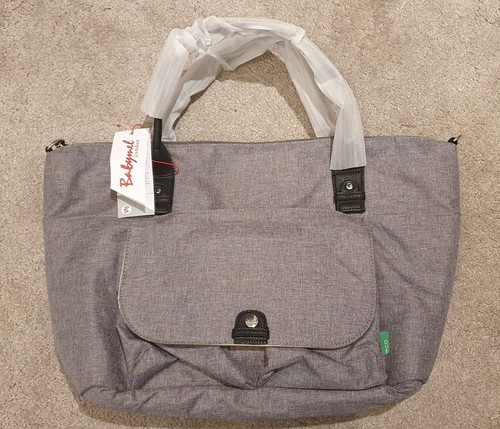 BABYMEL JADE ECO GREY BABY NAPPY NURSERY CHANGING BAG MOTHER & BABY - NEW