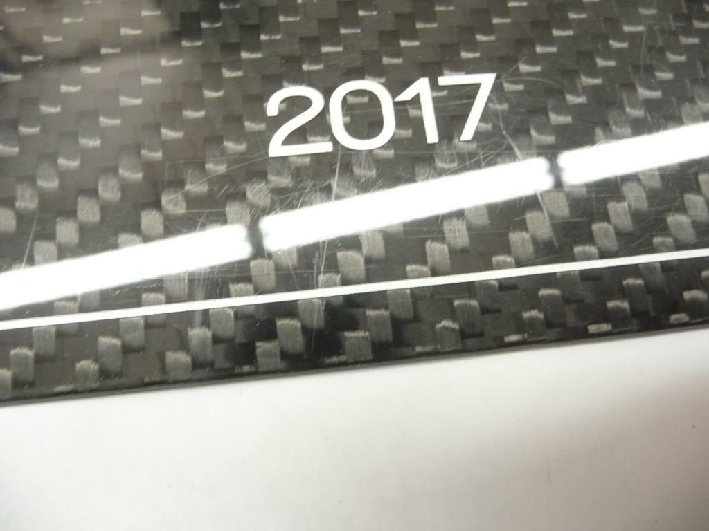 2017 Maserati GranTurismo 1 of 400 1957/2017 Carbon Fiber Kickplate Left Right