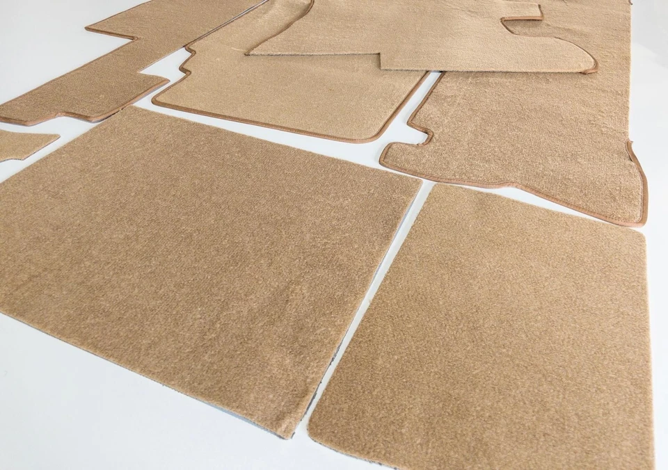 MERCEDES R107 Trunk Carpet kit for 380SL 450SL 500LS 560SL VELOUR 7 pcs PALOMINO Foto 4 de 4