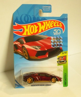aventador miura homage hot wheels super treasure hunt