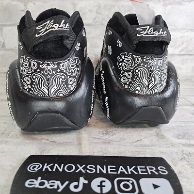 Supreme x Nike Air Zoom Flight 95 SP Black White DJ8604-001 Men's