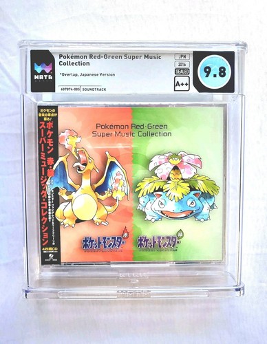WATA 9.8 A++ POKEMON ROT & GRÜN Super Music Collection 4 Discs Soundtrack Japan - Bild 2 von 12
