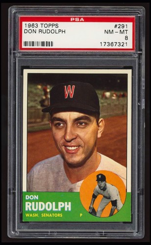 1963 Don Rudolph #291