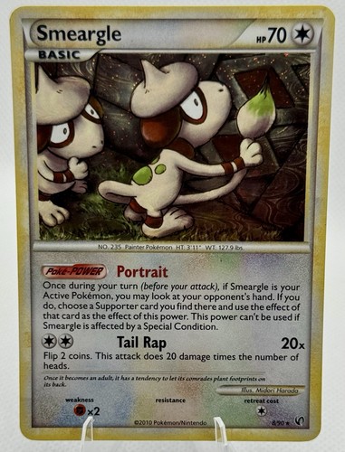 Smeargle 8/90 Undaunted Holo