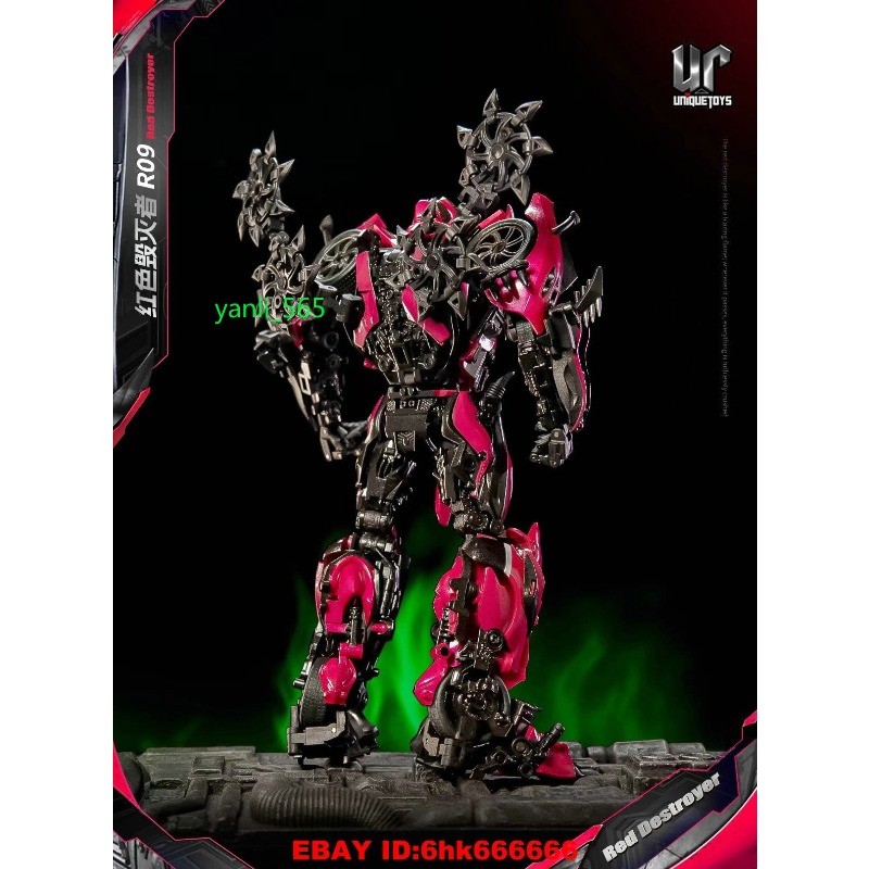 Unique Toys UT R-09 Red Destroyer Stinger Transform Action Figure
