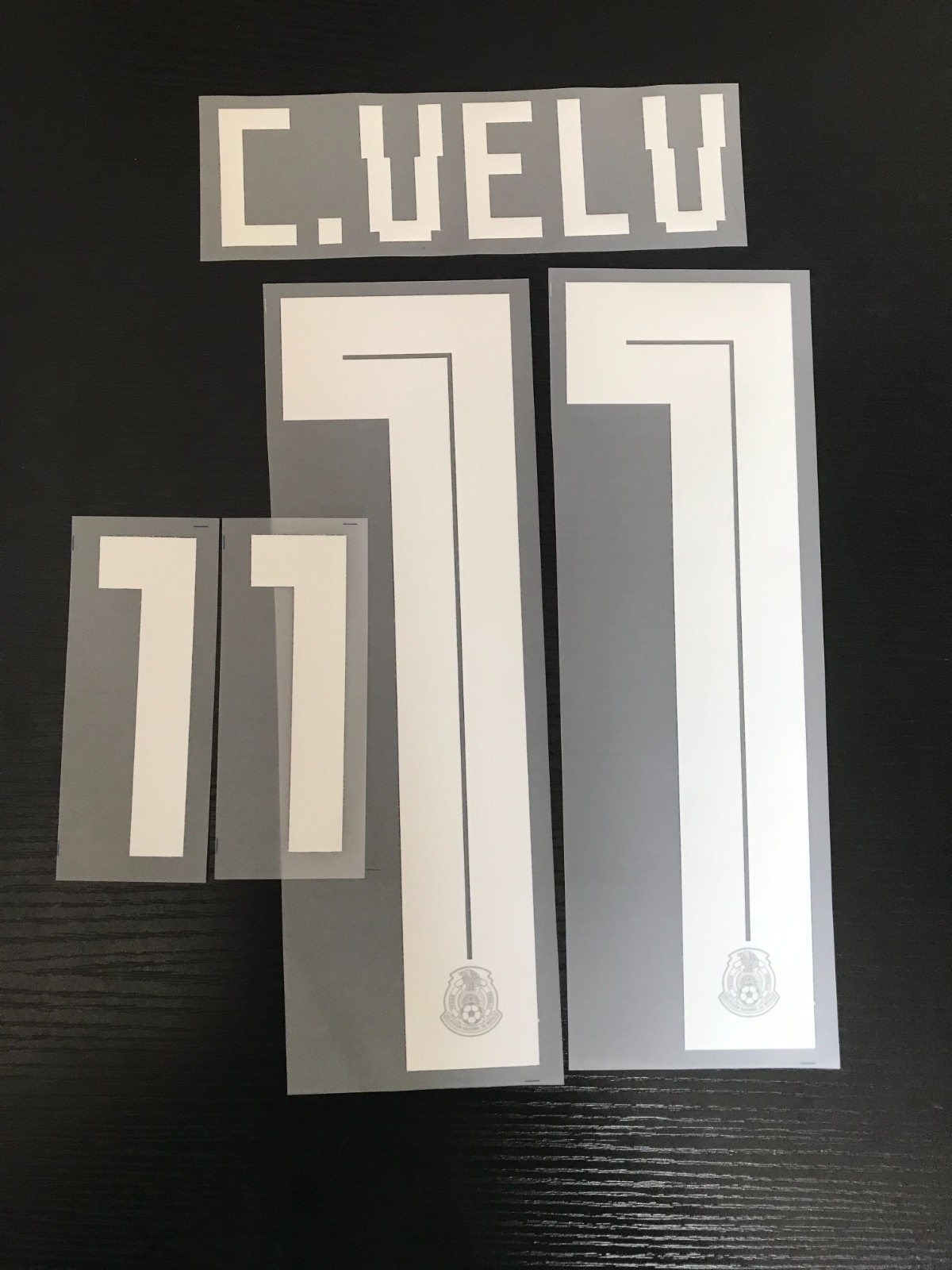 Mexico 2018 Carlos VELA Player Size Soccer Shirt Nameset Name Number ID Print