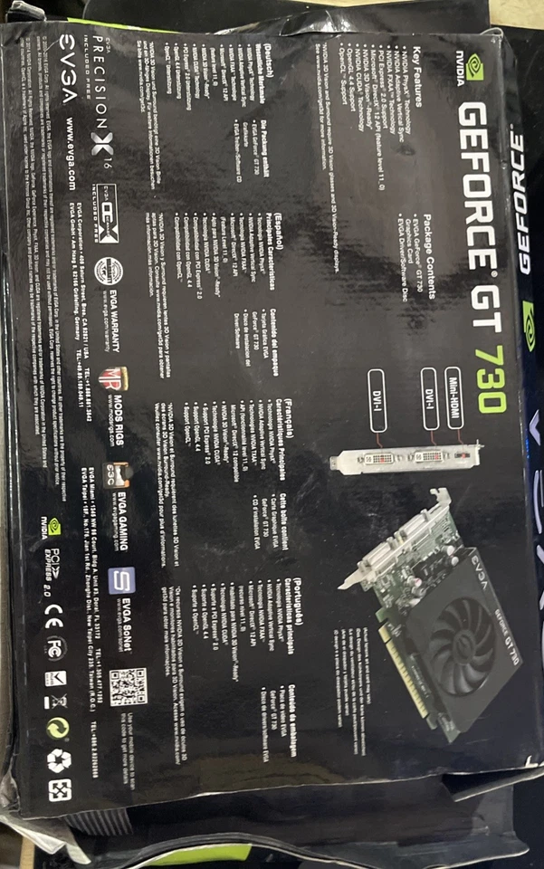 EVGA GeForce GT 730 2gb Ddr3 - Image 2 of 4