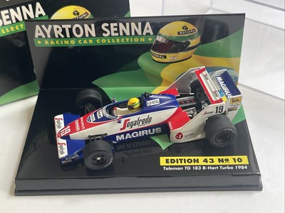 ミニカー Minichamps Toleman Hart TG183B Senna Ayrton Senna Minichamps Toleman TG183B Hart Turbo model F1 car