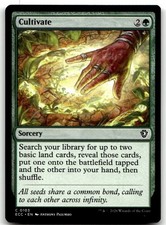 Cultivate #103 (LP) Commander: Lorwyn Eclipsed ECC Magic MTG