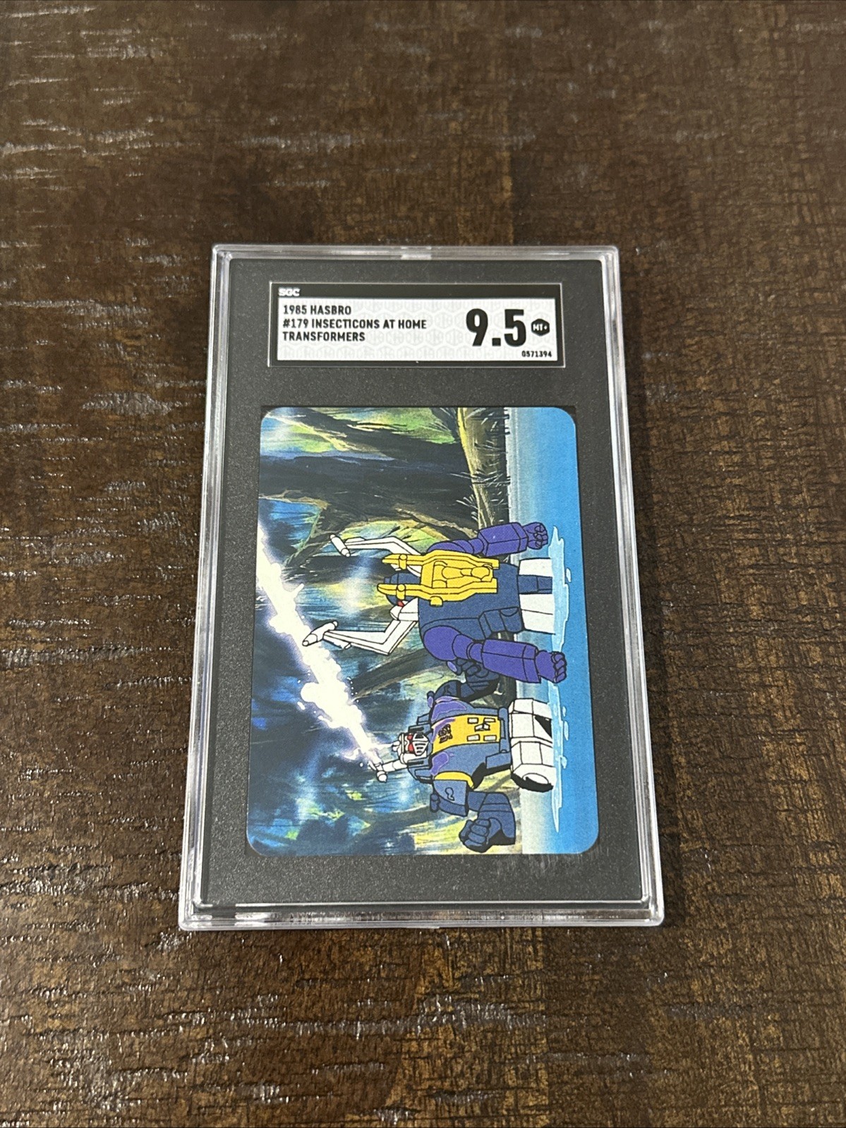 1985 Hasbro Transformers Set-Break #179 Insecticons at Home SGC 9.5 MINT+