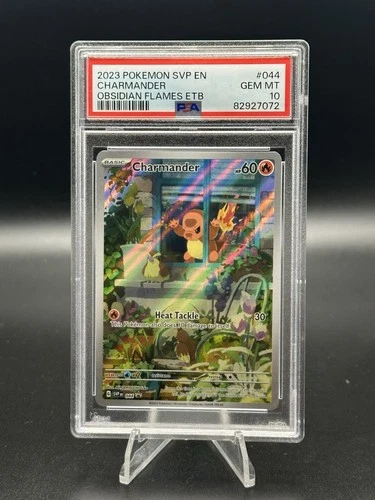 Pokemon PSA 10 Charmander Promo 2023 044 Obsidian Flames ETB English