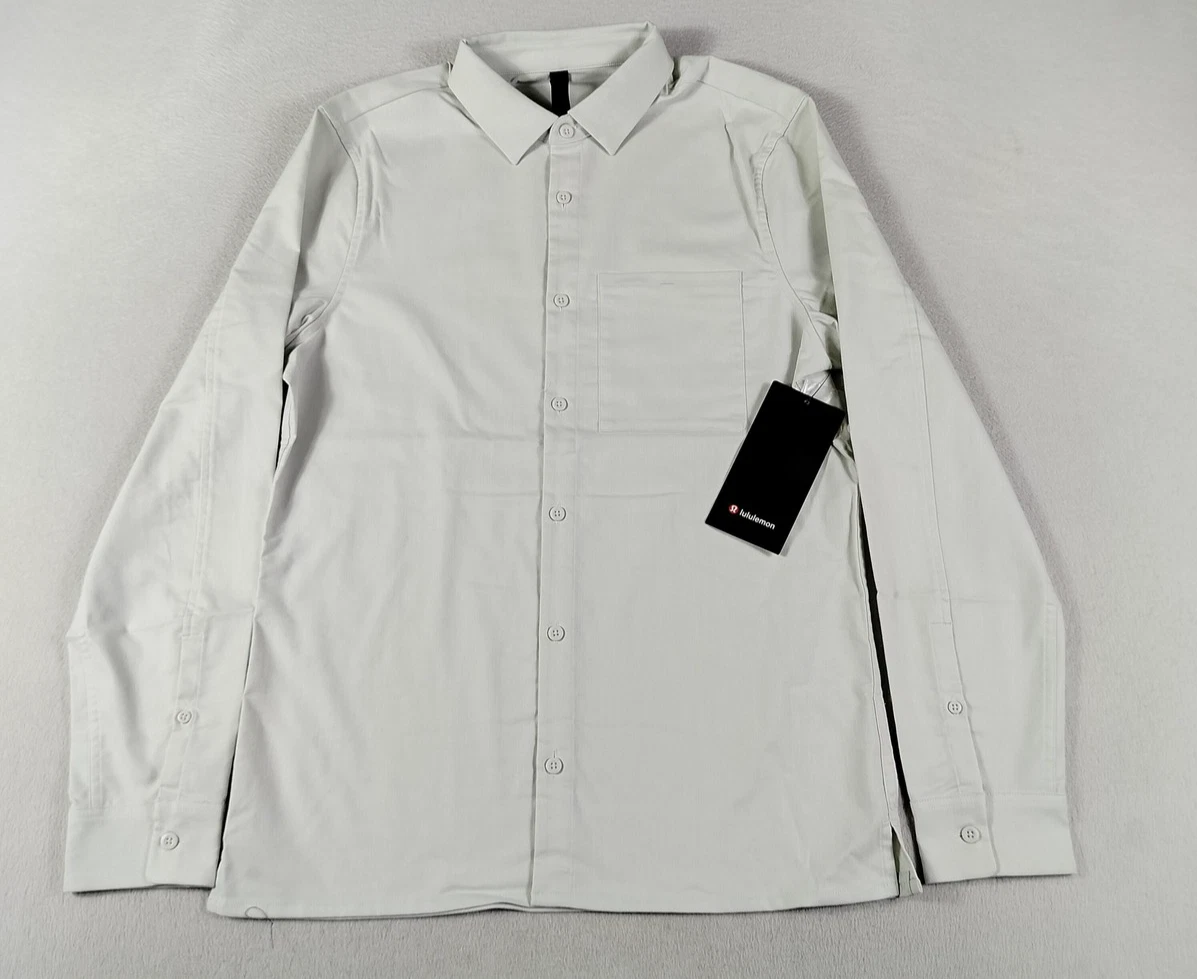 Lululemon Shirt Men Small Off White Masons Peak Flannel Button Up Hiking Outdoor
Opens in a new wind