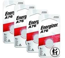 4 NEW LR44 ENERGIZER A76 L1154 AG13 357 SR44 303 BATTERIES