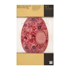 Waitrose No.1 Ruby Chocolate & Berries Flat Egg200g