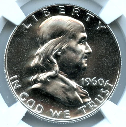 1960 Franklin Half Dollar, NGC PF 68