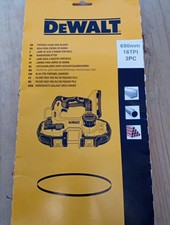 Dewalt Bandsaw Blades 3 Pack 18TPI 690mm