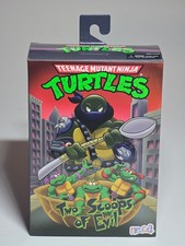 NECA Teenage Mutant Ninja Turtles Dark Leonardo Action Figure Two Scoops of Evil