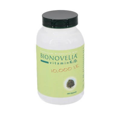 Bionovelia Vitamin K2/d3 10.000 I.e. Kapseln 180St - PZN 14053916