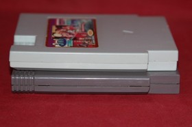 2 x NES Compatible Game Cartridges, TwinBee, Double Dragon III from 90s