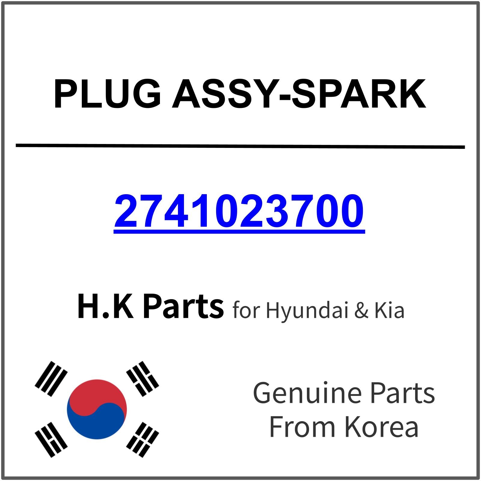Genuine Hyundai Spark Plug 27410-23700 for Veracruz