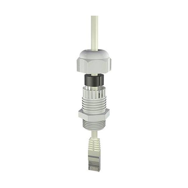 BOPLA Cable Gland M20 Polyamide 6 Grey-white RAL 7035