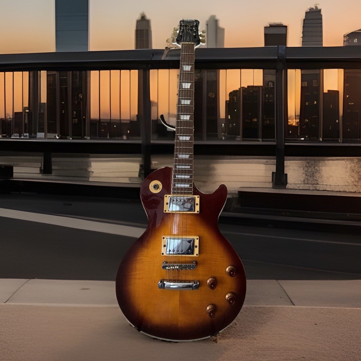 Epiphone Les Paul Standard 90s Electric Guitar Vintage Sunburst