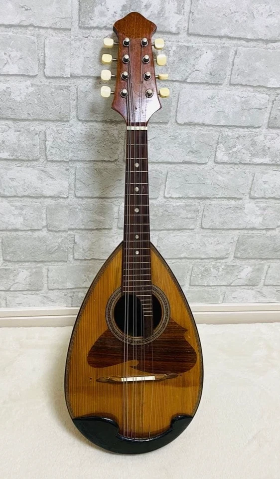 Mandolina SUZUKI Nº 228 (Hecho en 1969) con estuche usado de Japón Foto 2 de 4