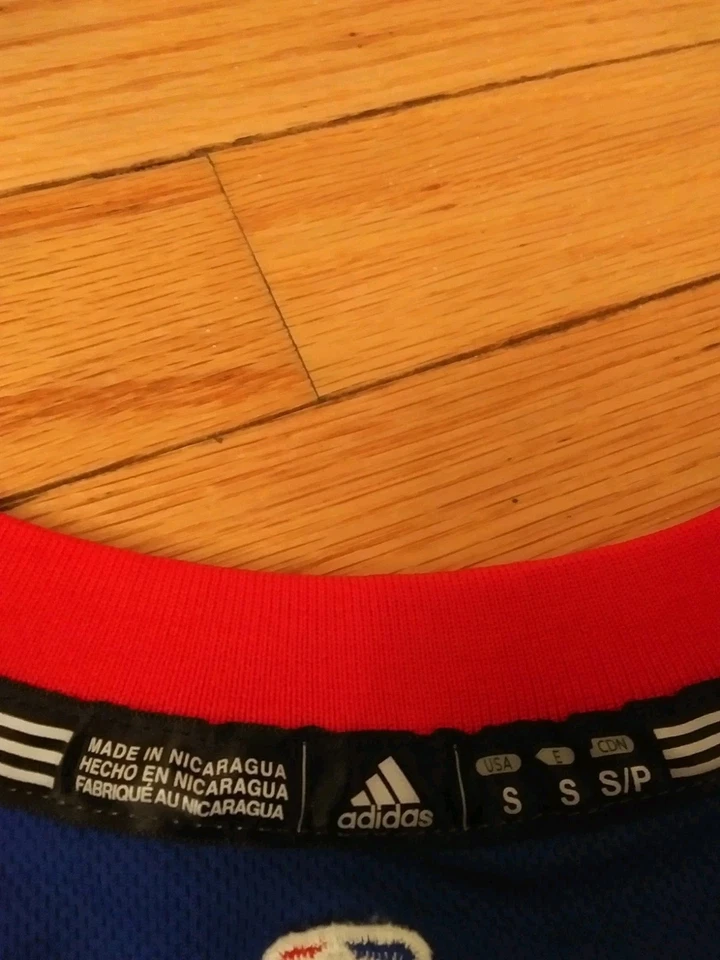 Camiseta Adidas Andre Drummond Detroit Pistons NBA para hombre talla S Foto 4 de 4