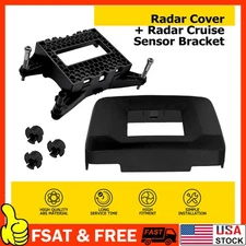 For 2018-22 Honda Accord Distance Sensor Milliwave Radar Cover + Base+3 Clip B