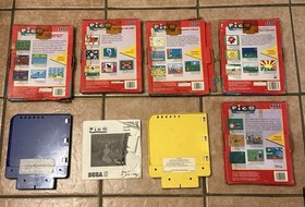 Lot of 6 Sega Pico Storyware Cartridges Lion King Mickey Crayola Pocahontas Bear