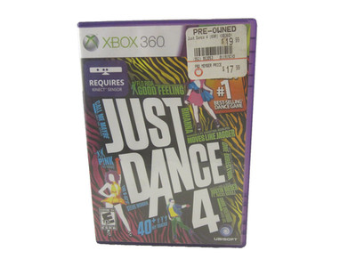 Just Dance 4 Xbox 360 Kinect Game Ubisoft resurfaced