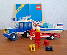 LEGO Stadt Town city: 6698 RV with Speedboat - Jeep mit Anhänger und Boot + OBA