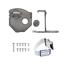 Drive Tray Insert Disc Button Bracket Extender Cable Kit For Dreamcast VA1 Host.