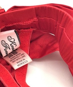 Agent Provocateur Birthday Suit Bra, Knicker & Suspender Set Red