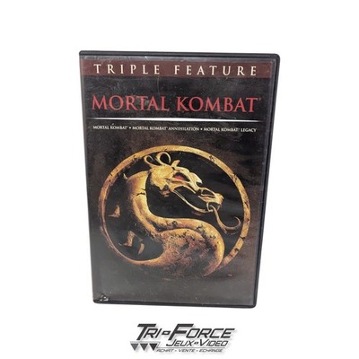 Mortal Kombat: Triple Feature (DVD 2-Disc Set , 2016) Movie Bilingual , Tested !
