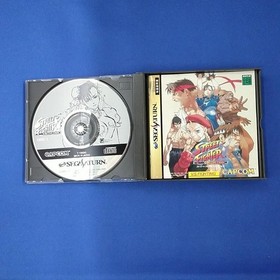 CAPCOM Sega Saturn Soft Street Fighter Collection Used
