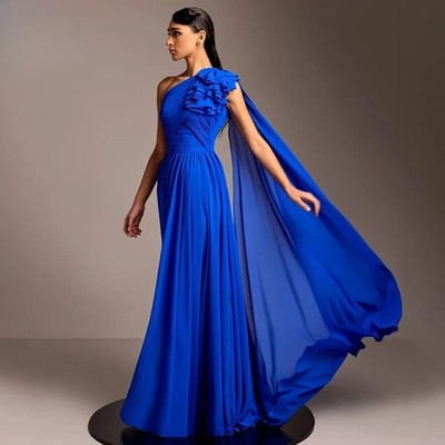Mother of The BrideDress One Shoulder Sleeveless Vestidos Para Madre De La Novia