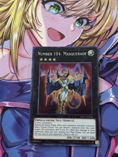 Yugioh Number 104: Masquerade Super Rare OP27-EN010 OTS Tournament Pack 27 NM