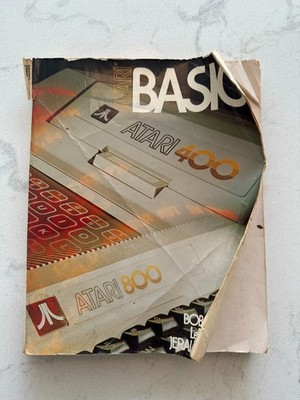 BASIC Atari 400 800 Manual Vintage Computer Book Bob Albrecht