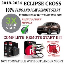 PLUG & PLAY REMOTE STARTER FOR 2018-2025 MITSUBISHI ECLIPSE CROSS PTS 3X LOCK