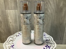 BATH  BODY WORKS WHITE PUMPKIN  CHAI FINE FRAGRANCE MIST SPRAY 8 oz. X2